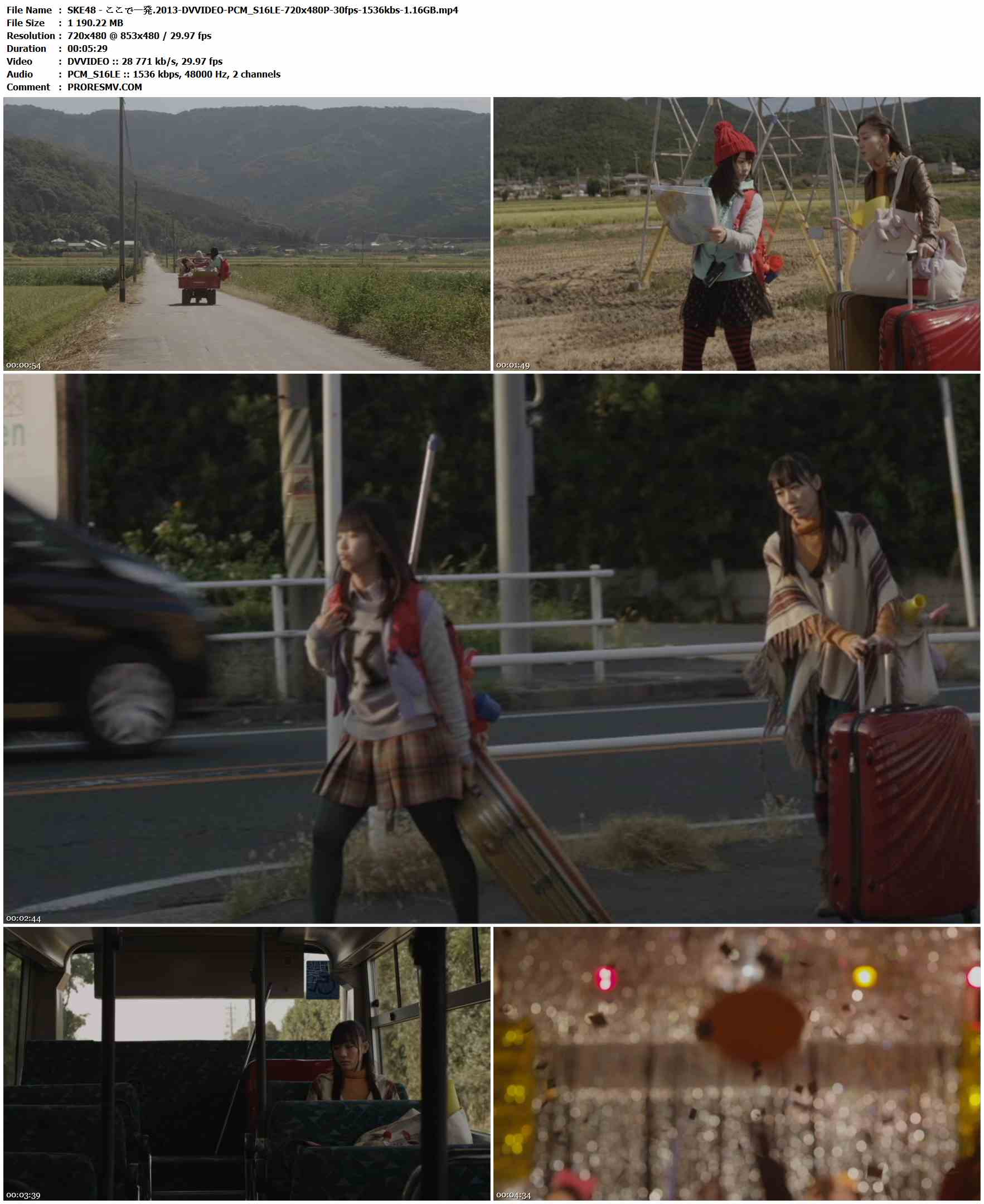 SKE48 - ここで一発.2013-DVVIDEO-PCM_S16LE-720x480P-30fps-1536kbs-1.16GB官方MV_高清MV